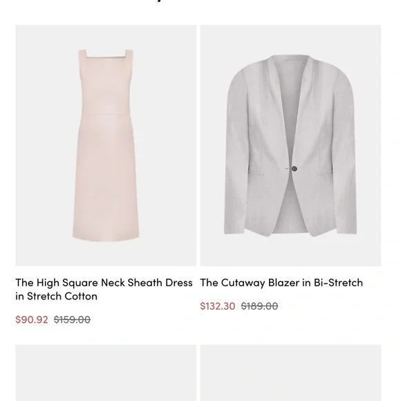 Ann Taylor Blush Midi Dress - Picture 5 of 7